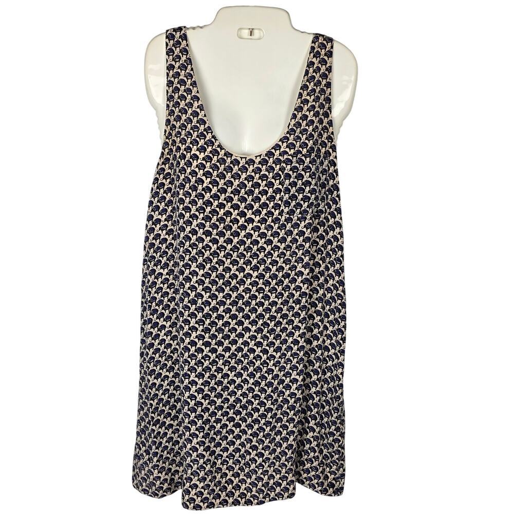 ✨ Joie 100% Silk Geometric Novelty Print Dress M